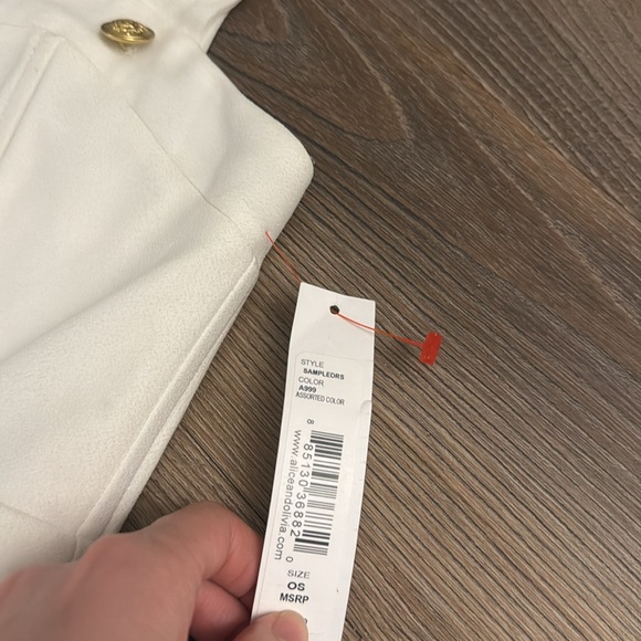 NWT Alice and Olivia high low romper dress - Picture 9 of 13